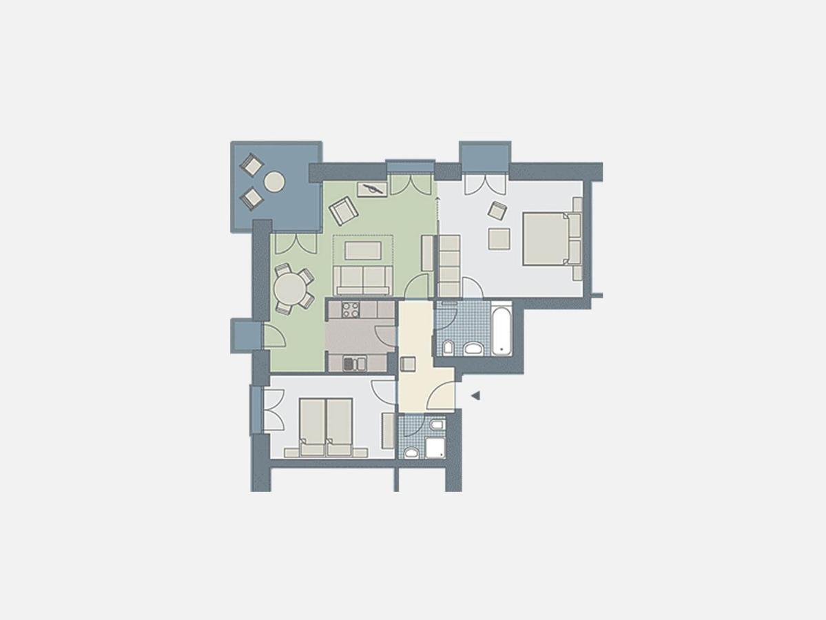 Kaiservillen Heringsdorf - Ferienwohnung Mit 2 Schlafzimmern Und Balkon D213 Buitenkant foto